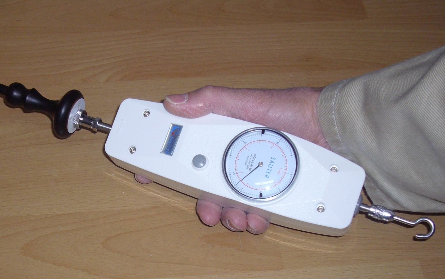 Wasserdruckmesser stockfoto. Bild von technologie, stahl - 75965702